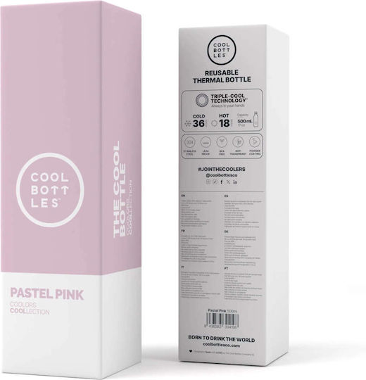 Fresk Παιδικό Παγούρι Ανοξείδωτο 500ml (Διάφορα Σχέδια/Χρώματα)