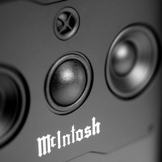 McIntosh ML1 Mk II Paar Hi-Fi Lautsprecher Boden 600W 4 Anzahl von Fahrern American Walnut Satin