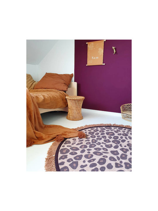 Tapis Petit Детски килим Леопард Кръгъл Ø120 см
