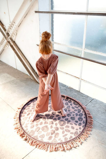 Tapis Petit Детски килим Леопард Кръгъл Ø120 см