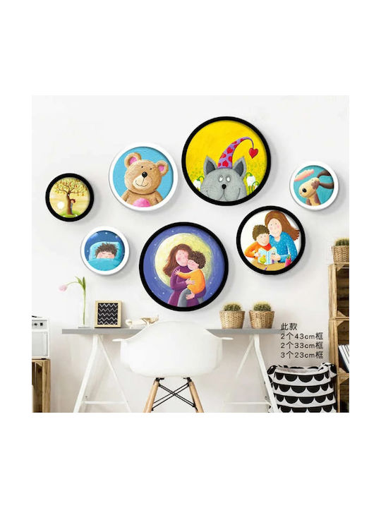 Kids Framed Wall Painting 34x34cm