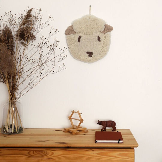 Decorațiuni de Perete pentru Copii Nattiot Lolho Multicolor 30x30 100% Bumbac