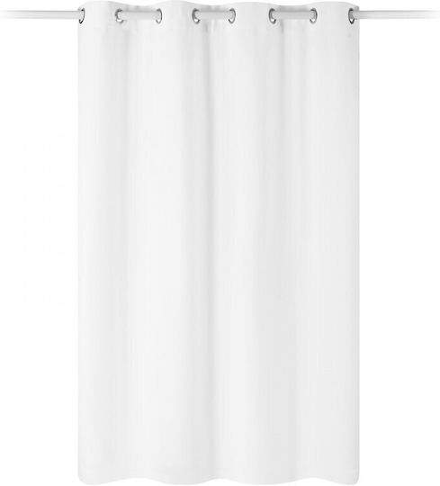 Jemidi24 Perdea Cu Capse Stella Albă 140x245cm