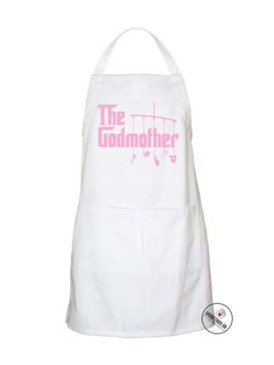 Schürze Godmother Weiß