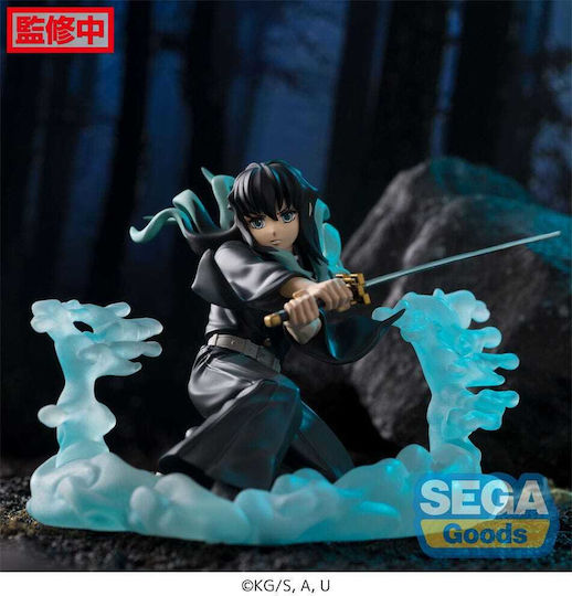 Demon Slayer Kimetsu No Yaiba Xross Link Anime Pvc Statue Muichiro Tokito Hashira Training Arc 11 Cm