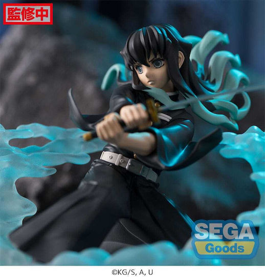Demon Slayer Kimetsu No Yaiba Xross Link Anime Pvc Statue Muichiro Tokito Hashira Training Arc 11 Cm