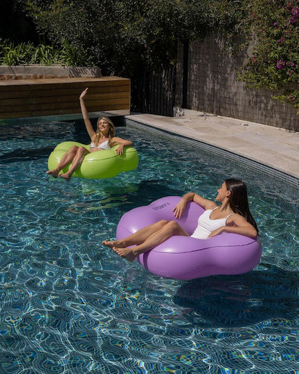 Flamingueo Inflatable Sea Raft Green 110x110cm