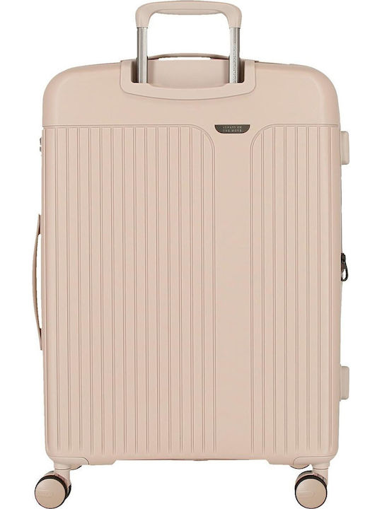 Movom Голям Куфар Taupe с 4 колела Височина 78см.