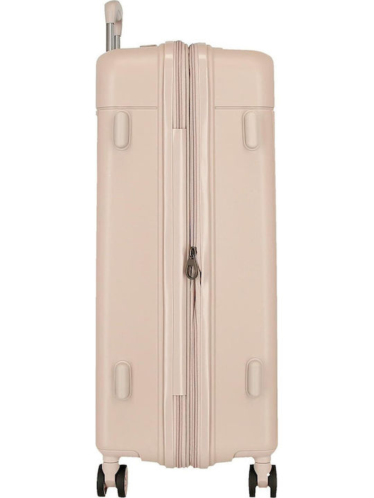 Movom Голям Куфар Taupe с 4 колела Височина 78см.