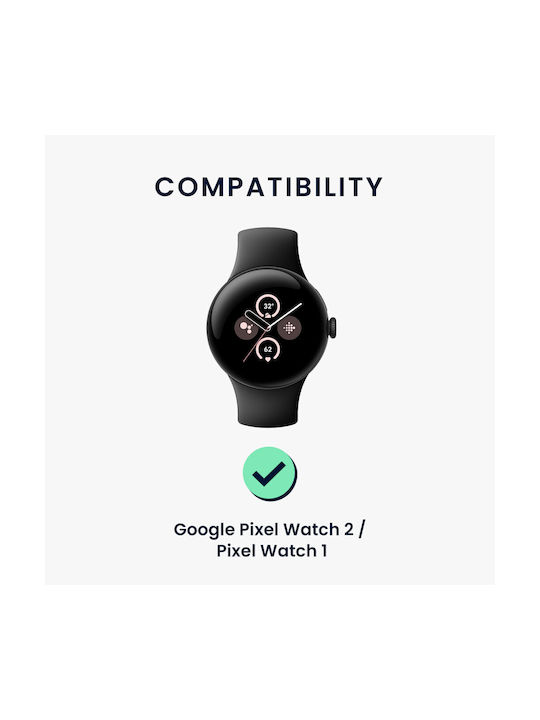 Kwmobile Curea Google Pixel Watch 2/Pixel Watch Gri Silicon Kwm000025gt002c
