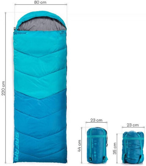 Meteor Sleeping Bag Μονό 2 Εποχών