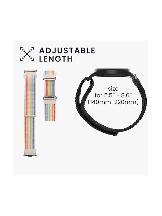 KWmobile Curea Tesatura Negru (Huawei Band 4)