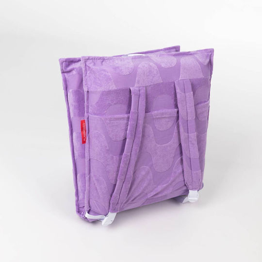 Waterproof Beach Chair 6 Reclining Positions 103x45cm Blake Indigo Flamingueo