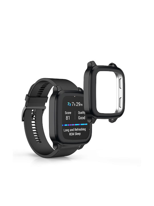 KWmobile Силиконов Калъф в Черен цвят за Garmin Venu Sq 2 Music, Venu Sq 2 KWmobile Силиконов Калъф в Черен цвят за Garmin Venu Sq 2 Music, Venu Sq 2