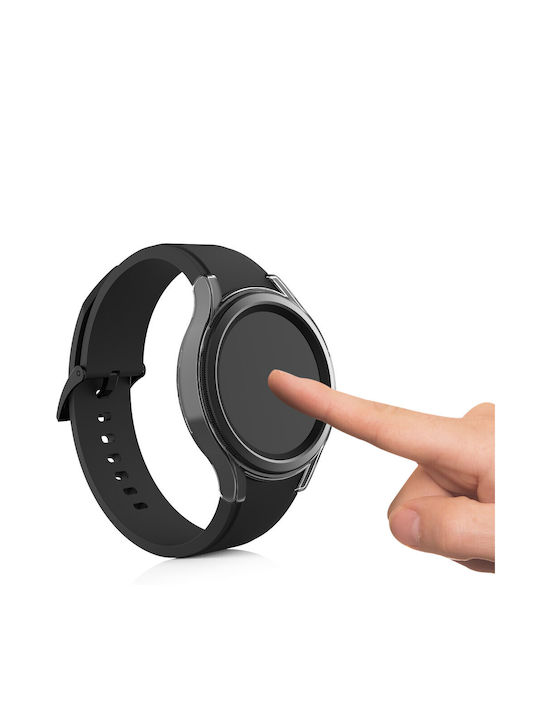 KWmobile Пластмасов Калъф в Черен цвят за Samsung Galaxy Watch 4 Classic (46мм)