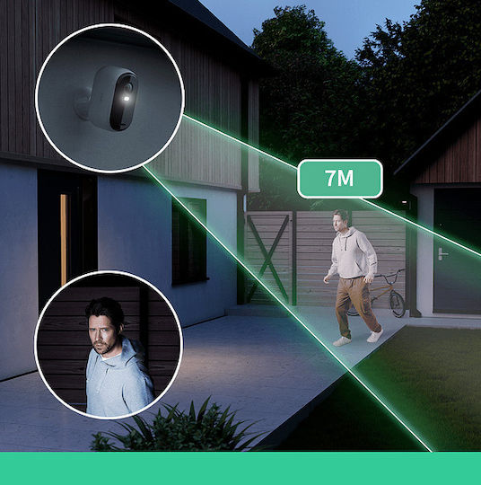 Arlo Система за наблюдение Essential2 XL 2 Камери Безжични Камери IP 1080p