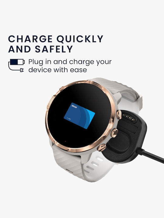KWmobile Wearable Charger Suunto 7 Blackς