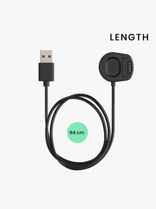 KWmobile Wearable Charger Suunto 7 Blackς