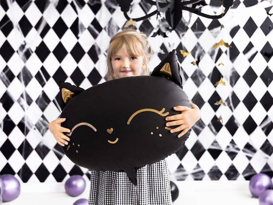Luftballon Folie Schwarz 48cm