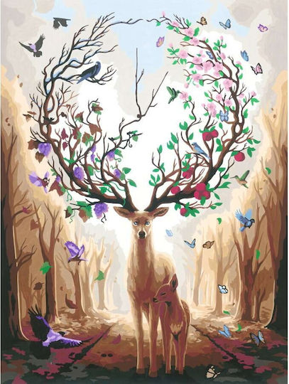Ravensburger Creart Magic Deer Colouring Set 48x10cm