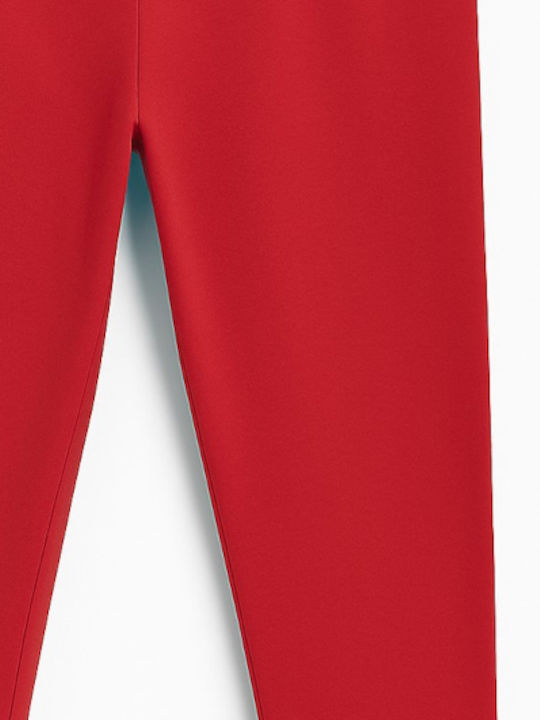 Kinder Leggings Lang Cherry
