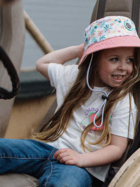 Hello Hossy Kids' Hat Bucket Fabric Pink