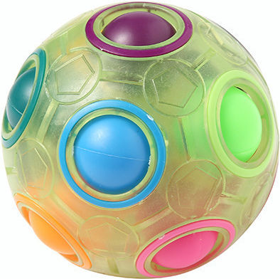 Mini Magic Regenbogenball Fußball Fidget Grün