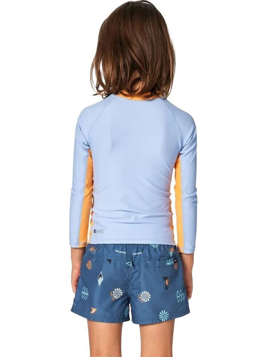 Rip Curl Costum de baie pentru copii Rashguard Petrol Blue Rip Curl Costum de baie pentru copii Rashguard Petrol Blue