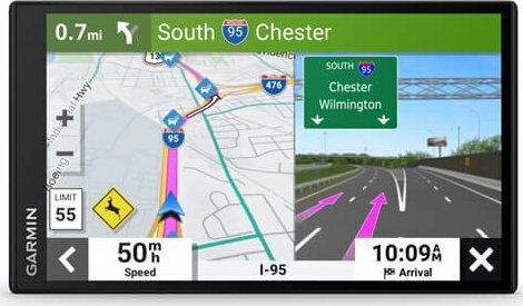 Garmin 7" Display GPS Device DriveSmart 76 MT-S with Wi-Fi and Card Slot