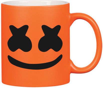 Marshmello DJ Tasse Pink Neon