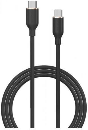 Devia Ec632 USB 2.0 Cable USB-C Male - USB-C 60W PD Black 1.2m