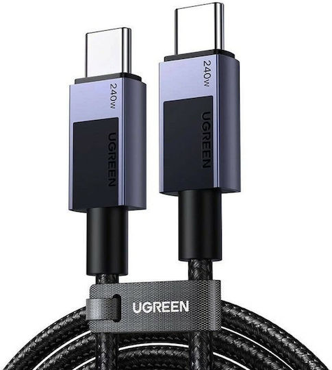 Ugreen USB 2.0 Cable USB-C male - USB-C 240W Γκρι 2m 45068
