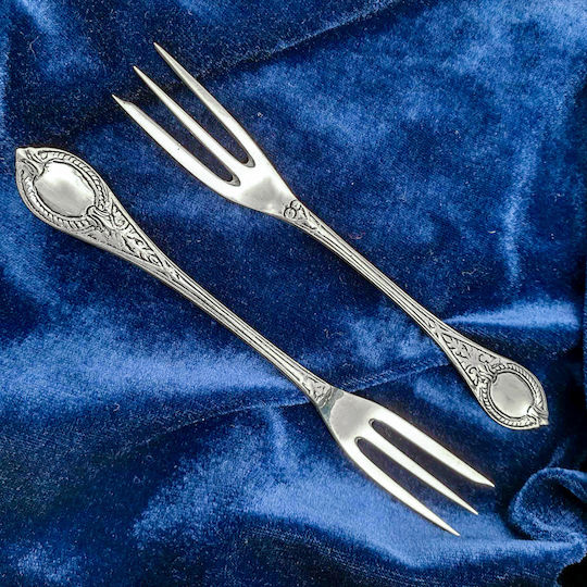 Furculițe Argintii 6 Bucăți 14cm Pir00010