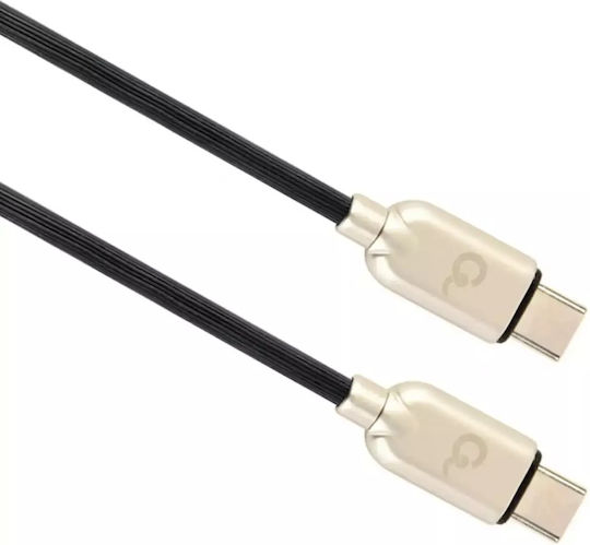 Gembird USB 2.0 Cable USB-C male - USB-C 60W PD Μαύρο 2m CC-USB2PD60-CMCM-2M