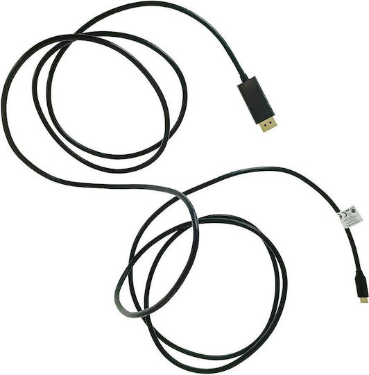 Lanberg USB 3.2 Video Cable USB-C Male - DisplayPort Black 3m CA-CMDP-10CU-0030-BK