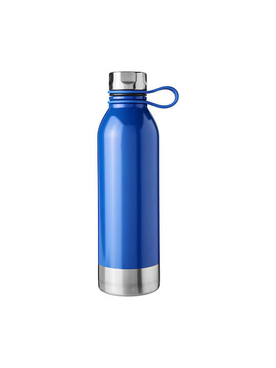 Pf Concept Bottle Water Glass with Screw Cap Blue 740ml