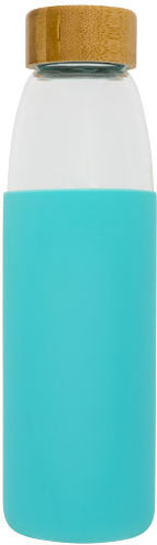 Bottle Water Glass with Screw Cap Transparent 540ml 10055003