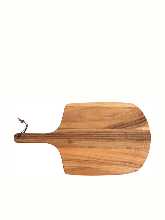 T&g Wooden Natural Baroque Pizza Serving Platter 57x30.5x1.5