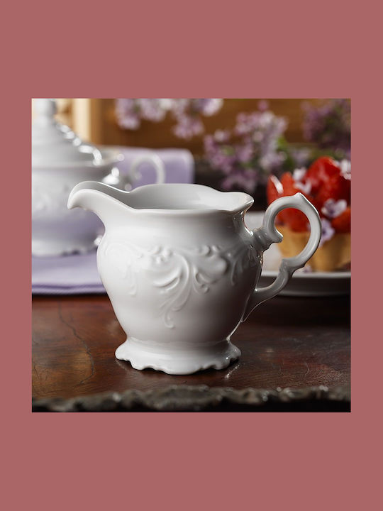 Porcelain Composition “fiorina White” Dinnerware Set 67 Pieces