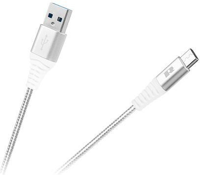 Rebel Regular USB 2.0 Cablu USB-C bărbătesc - USB-A Alb 0.5m (RB-6001-050-W)