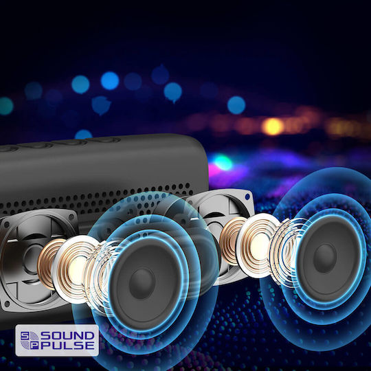 Tronsmart Trip Водоустойчиво Bluetooth високоговорител 10W с живот на батерията до 20 часа Черен