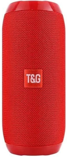T&G TG-117 Ηχείο Bluetooth 5W με Ραδιόφωνο και Διάρκεια Μπαταρίας έως 4 ώρες Κόκκινο