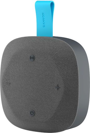 Canyon Hexagon 10 Bluetooth Speaker 8W with Battery Life up to 12 hours Gray