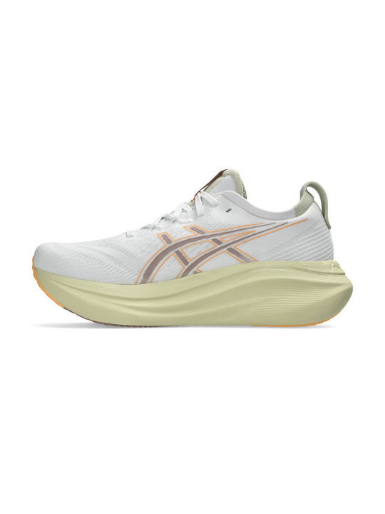 Gel-Nimbus 27 Men's Sport Shoes Running White / Beige