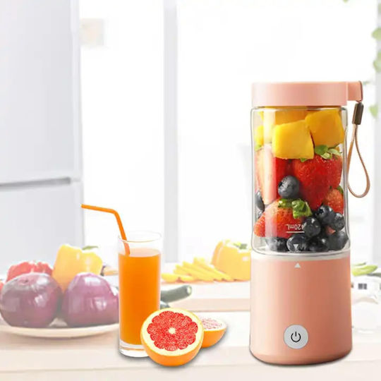 Easy Mix Mixer mit Tritan Kanäta 420 ml Rosa