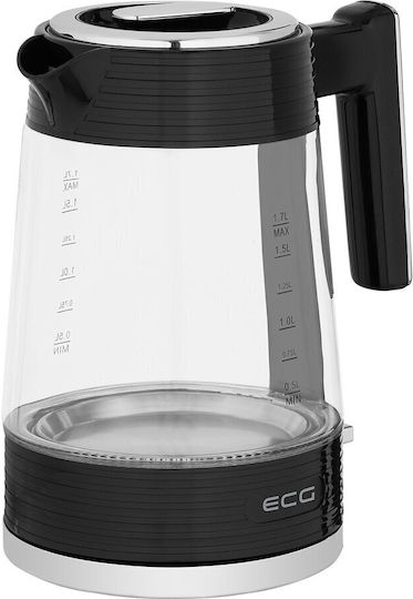 ECG Fierbător 1.7lt 2200W Gri
