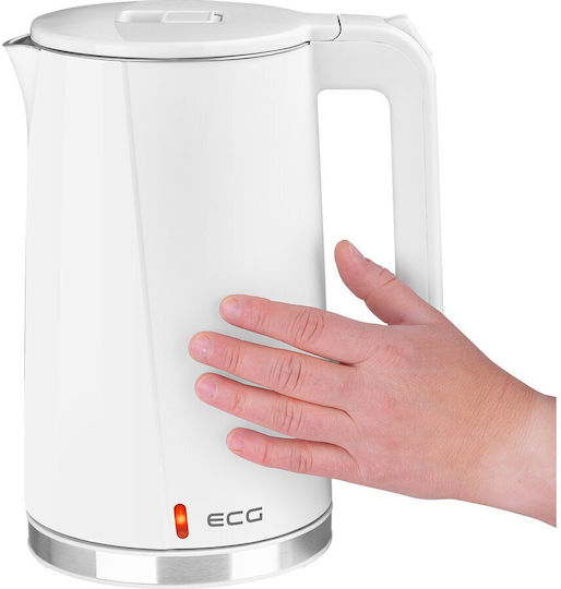 ECG Fierbător 1.7lt 2200W Alb