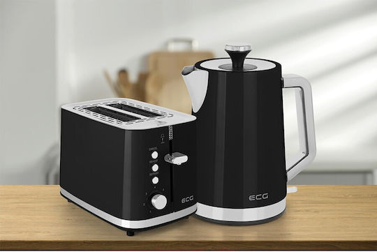ECG Fierbător 1.7lt 2200W Negru