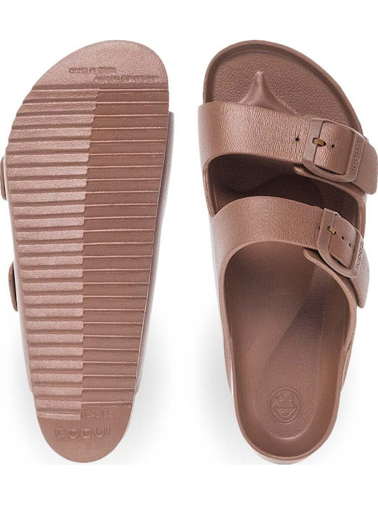 Frauen Flip Flops in Braun Farbe