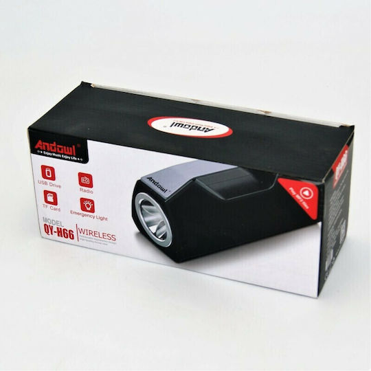 Andowl QY-H66 Bluetooth Speaker 6W with Radio Black
